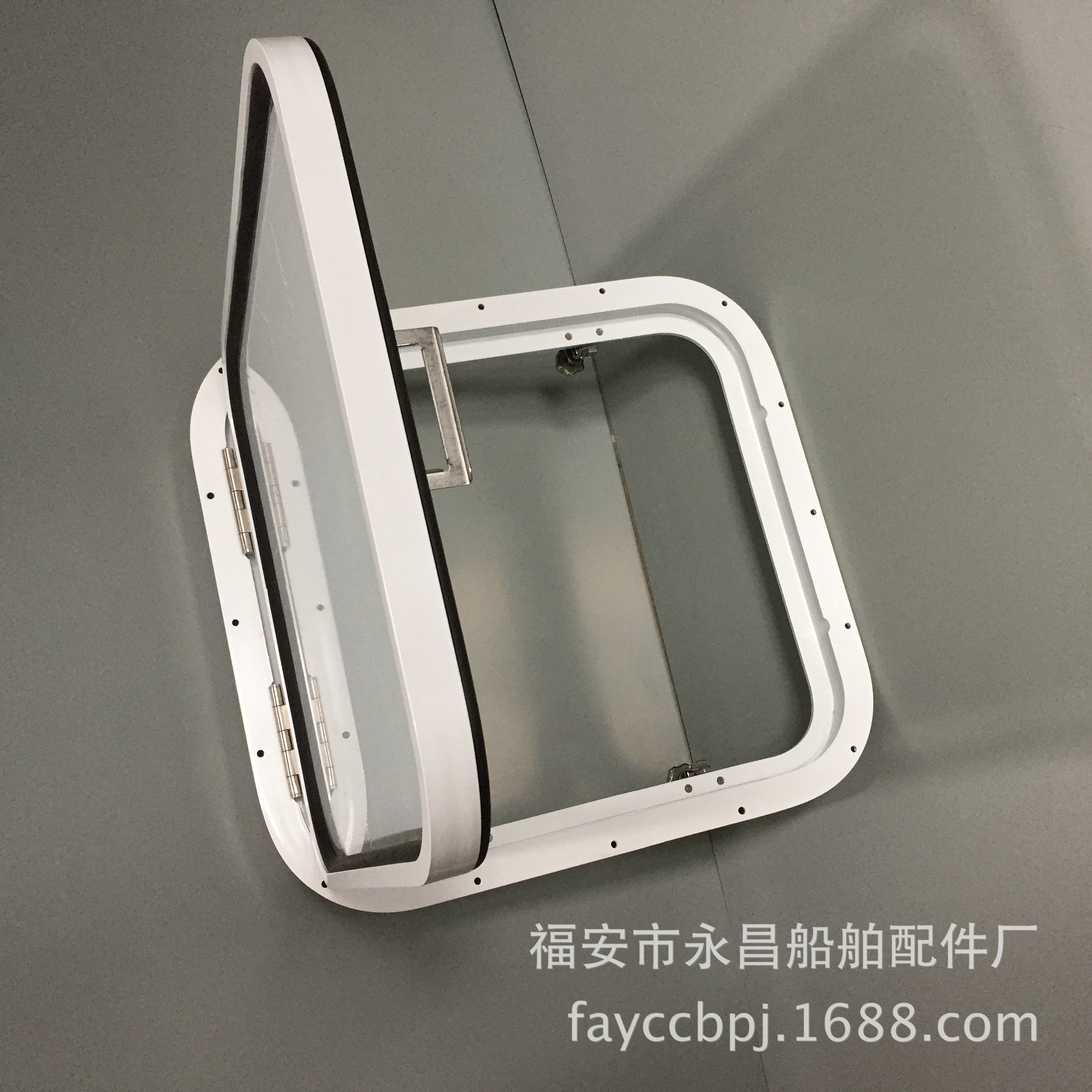 永昌船舶配件船用铝质外上开矩形窗水密窗移提窗船用窗
