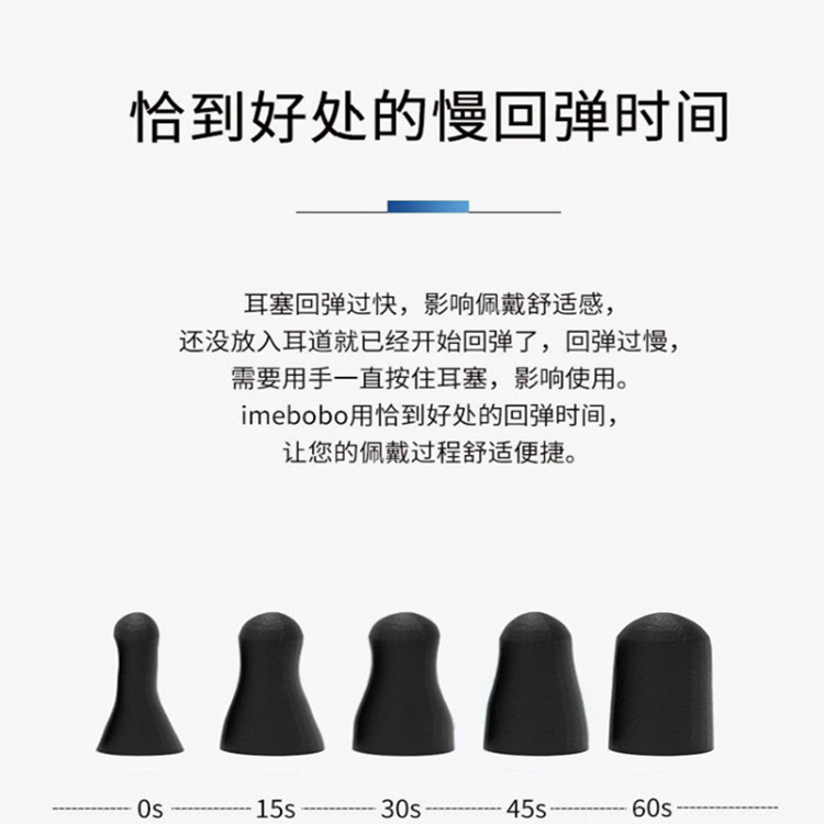 Foreign trade thermoplastic soundproof earplugs anti-noise anti-snoring device mute thermoplastic noise reduction student anti-noise sleep earplugs