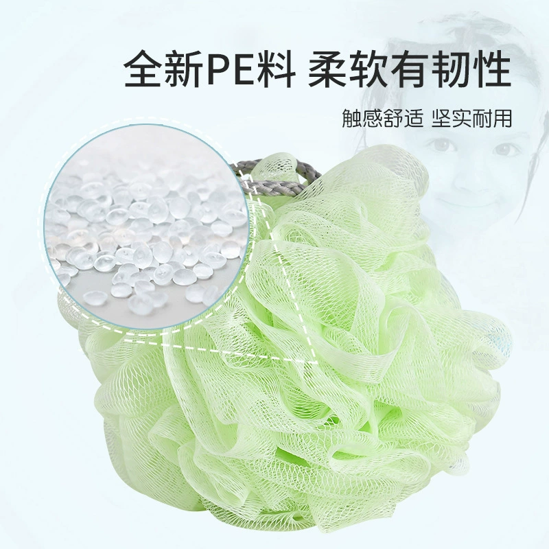 俊美 Bath ball, soft big hair band, increased thickness