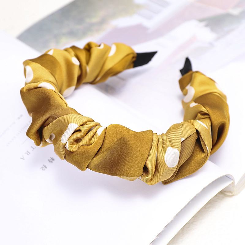 Spring New Fashion Fold Cheap Headband Wholesale display picture 6