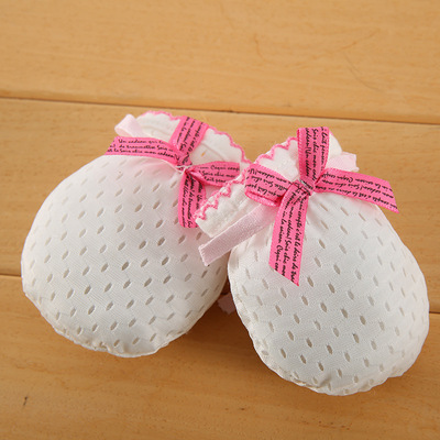 婴儿防抓手套0-1岁小宝宝新生儿初生纯棉透气夏季防抓脸薄款夏天|ms