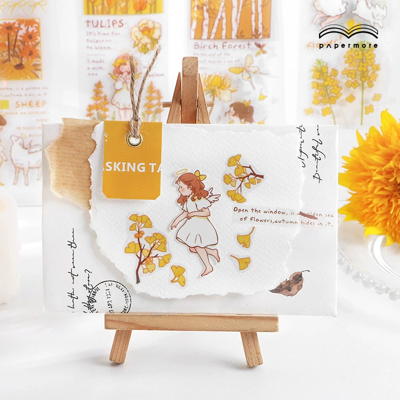 Papertmore ПЭТ длинная лента Золотой уезд серия милый сон ручной учёт diy декоративный пост 4 модели