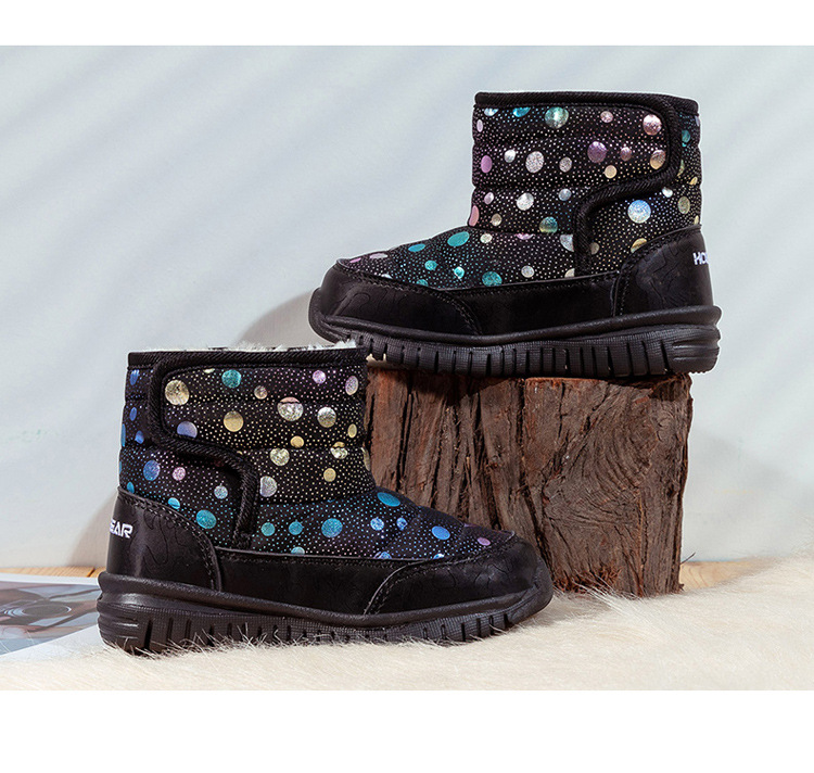 Kid's Casual Solid Color Round Toe Snow Boots display picture 3