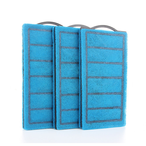 Manufacturer of aquarium filtration supplies fish tank built-in filter cotton cover biochemical cotton activated carbon low water level filter carbon plate