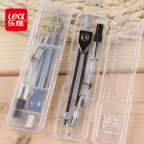 Lexuan 4001 compass student examination stationery drawing design tool including compass accessories with refill metal compass