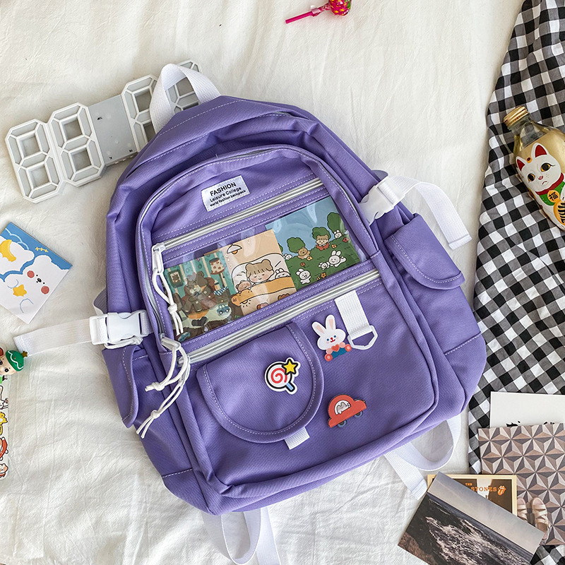 Cute Transparent Funny Soft Backpack display picture 75