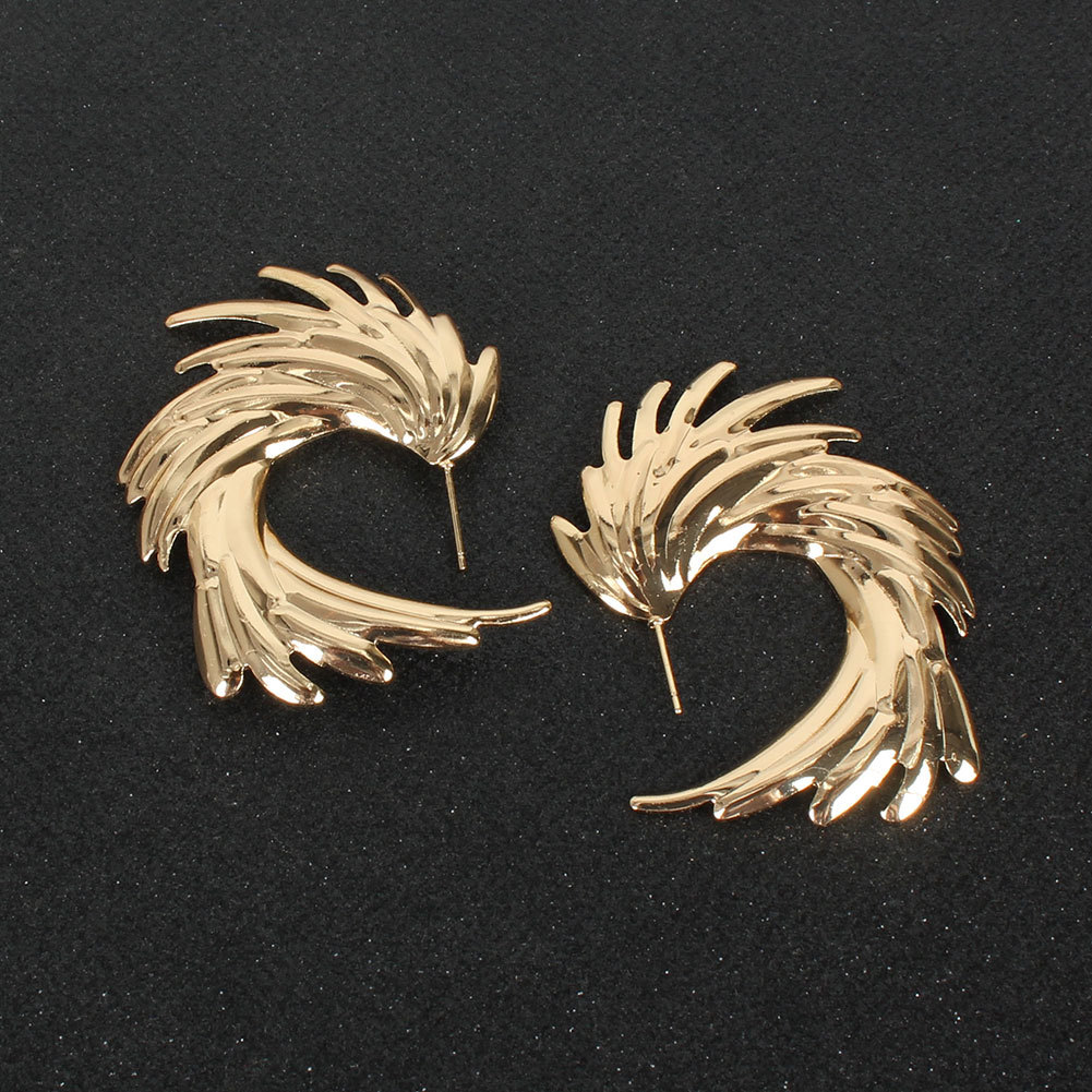 Simple Alloy Angel Wings Women Earrings display picture 3