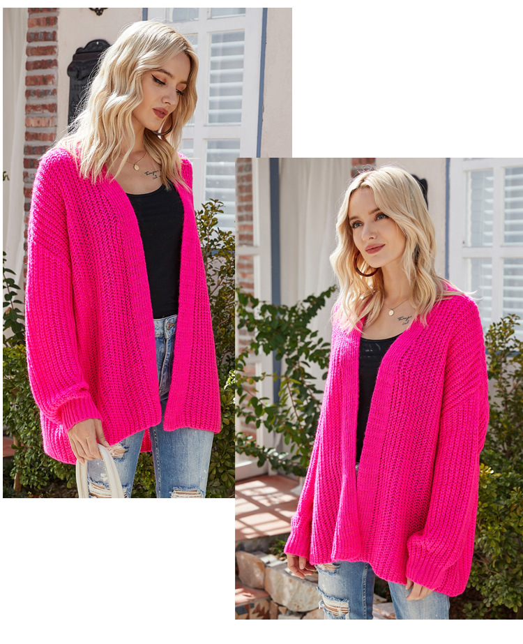 knitted sweater cardigan jacket NSYH7133