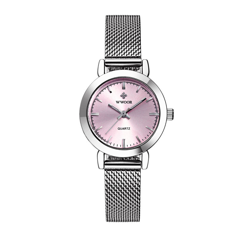 WWOOR amor de moda damas relojes de pulsera de cuarzo nocturna puntero de tendencia damas relojes de estudiantes personales 8823