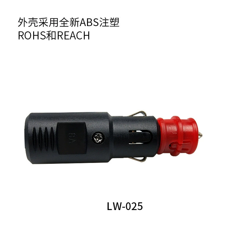 Прямая поставка с завода Dongguan Detian, немецкий автомобильный прикуриватель из АБС-материала без сварки LW-025