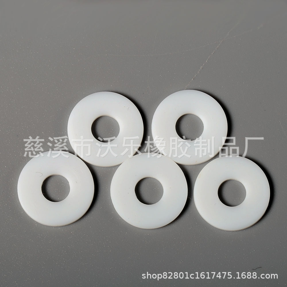 供应硅胶密封防水垫圈 软硅胶平垫片 螺丝紧固硅胶垫片 硅胶脚垫