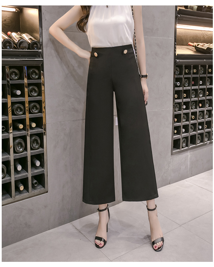 Pantalon léger femme en coton - Ref 3430164 Image 34