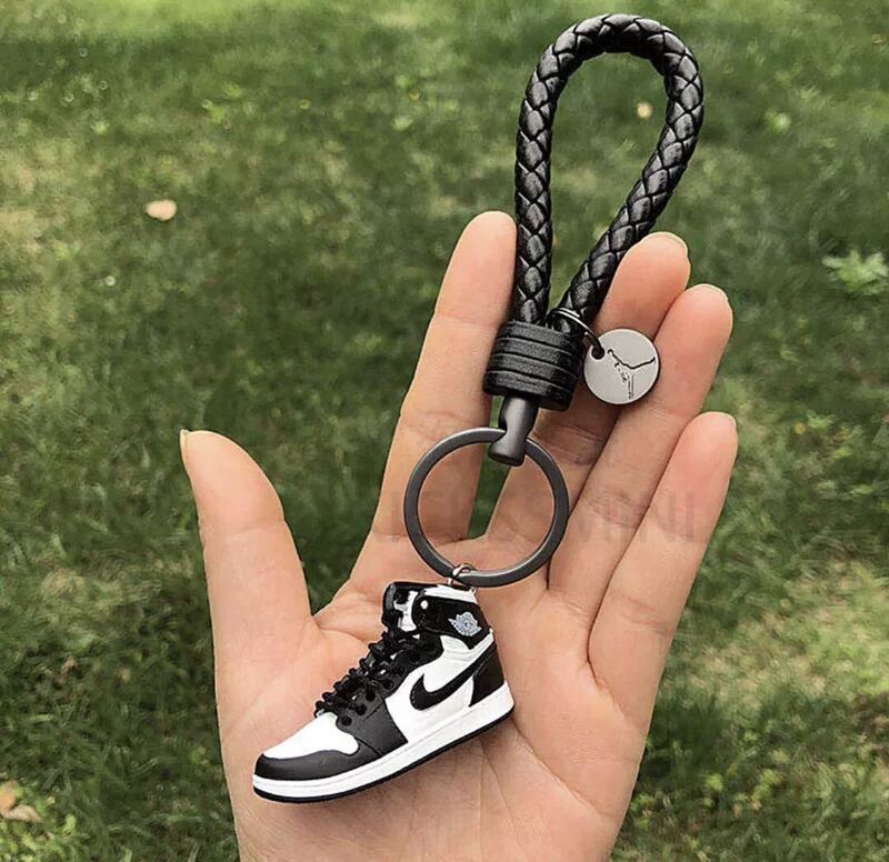 AJ key chain jordan23 basketball star shoes Jordan creative NBA fans cowhide key chain custom AJ key chain jordan23 basketball star shoes Jordan creative NBA fans cowhide key chain custom