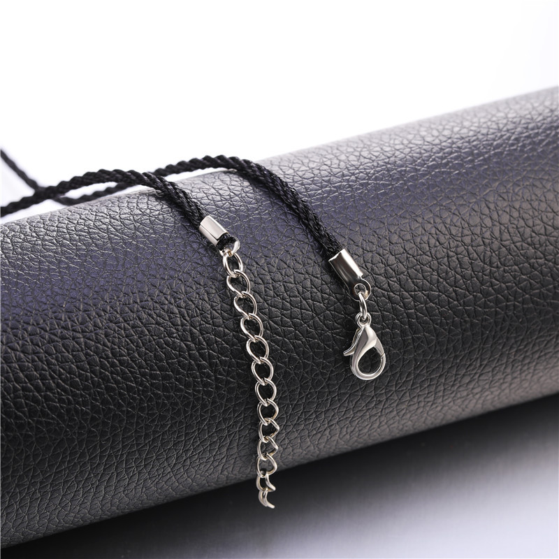220g Weight Rope Jewelry Making Type 45+5cm Jewelry Making Size DIY Jewelry Accessories Classification 100 PCS/Package Quantity Wax rope Material Solid Color Pattern Plating Design Retro Style 100 PCS/Package 45+5cm Wax Rope Solid Color Rope 3