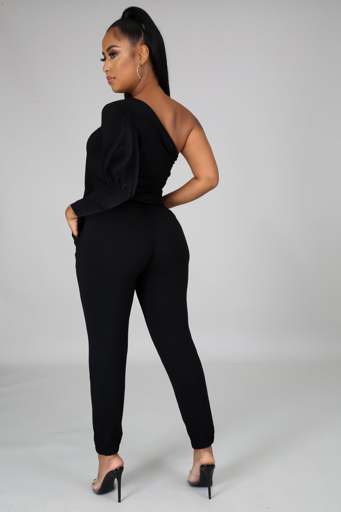 pure color strappy jumpsuit Nihaostyles wholesale clothing vendor NSYDF73626