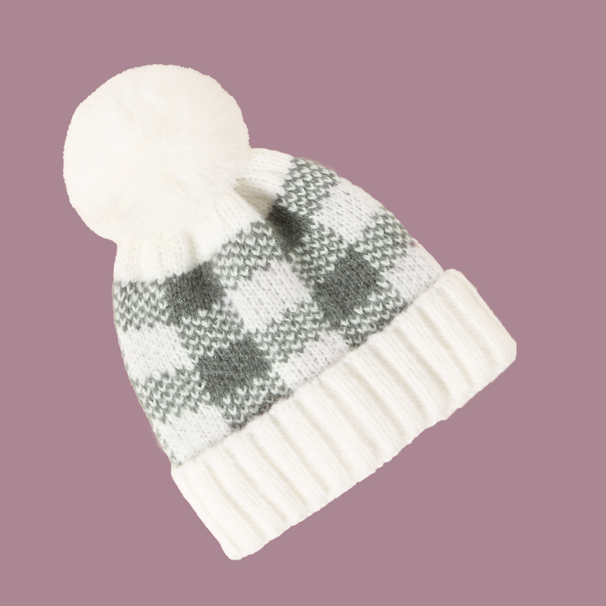 Korean Fashion Knitted Retro Warm Woolen Hat display picture 1