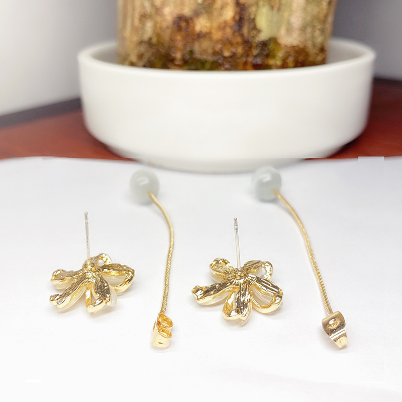 Boucles D&#39;oreilles Opale À Fleurs Two Wear display picture 3