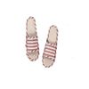 Slippers for beloved, non-slip men's wear-resistant footwear indoor, cotton and linen, soft sole