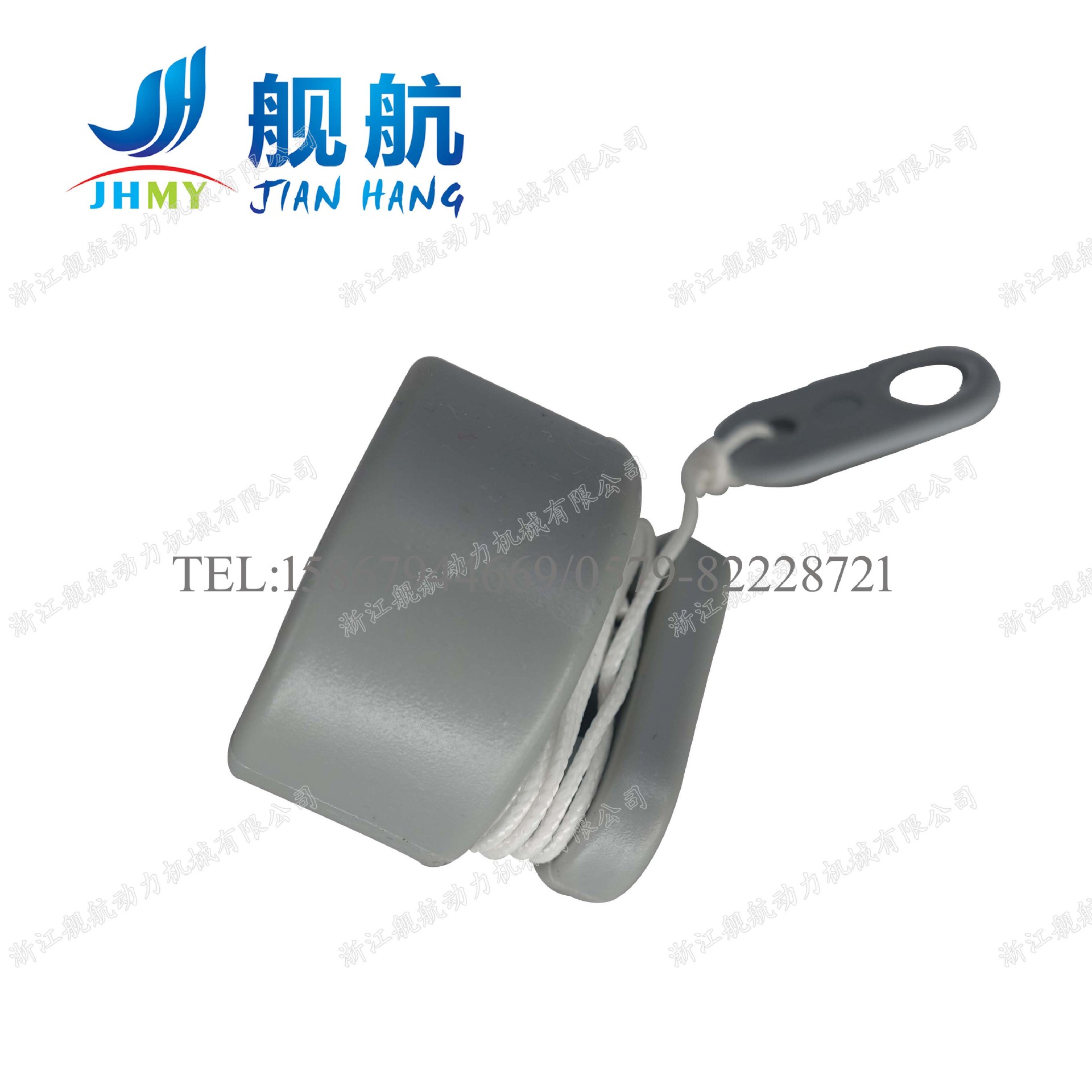 舰航橡皮艇出水口堵头