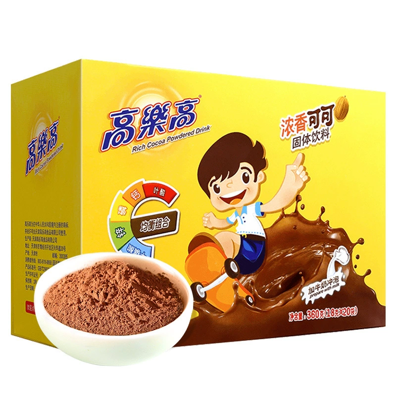 Chocolate powder cocoa drink 18g original instant solid beverage baked milk tea