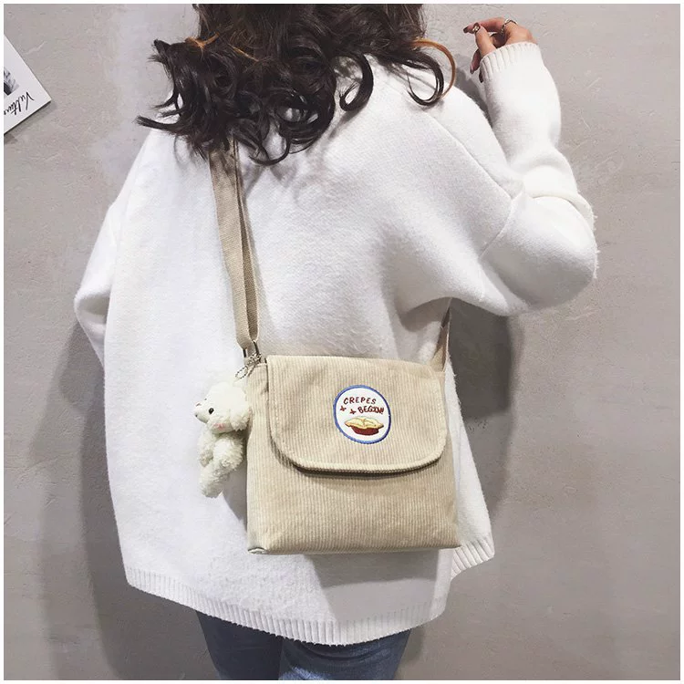 Demi-season Japanese cute universal one-shoulder bag, 2020, Korean style, western style