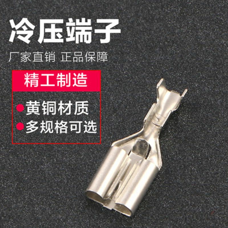 250自锁端子  6.3母端带锁插簧 DJ622-6.3B，