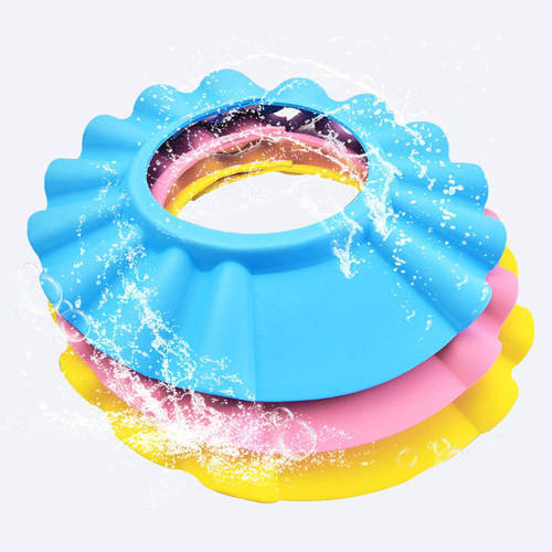 Children's shampoo cap, enlarged and thickened, adjustable shampoo cap, baby care products, ear protection, hairdressing, sunshade and shower cap