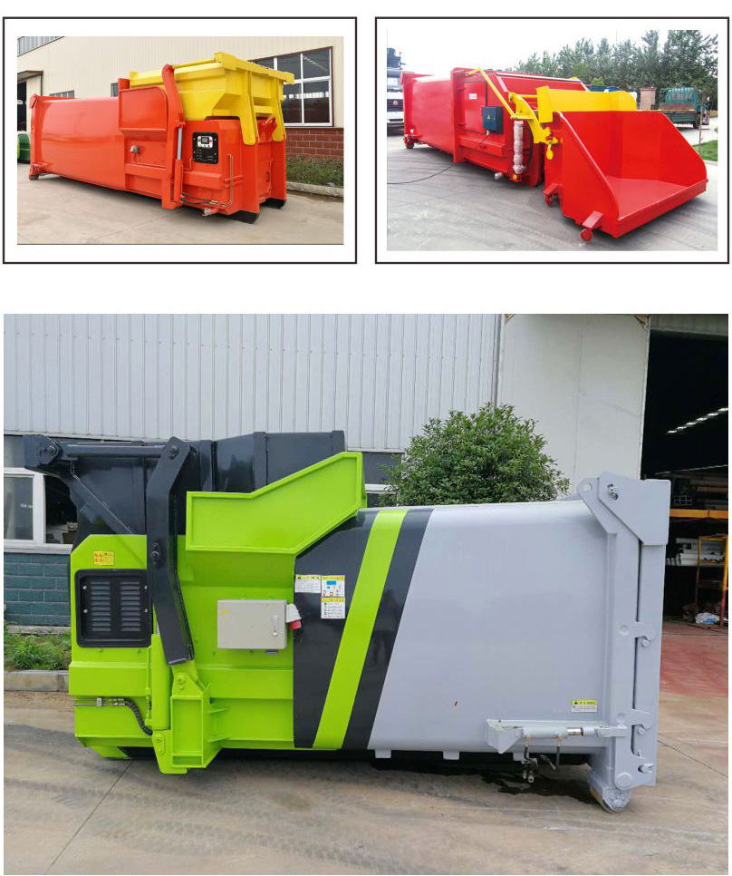 处理70吨压缩垃圾箱产品展示