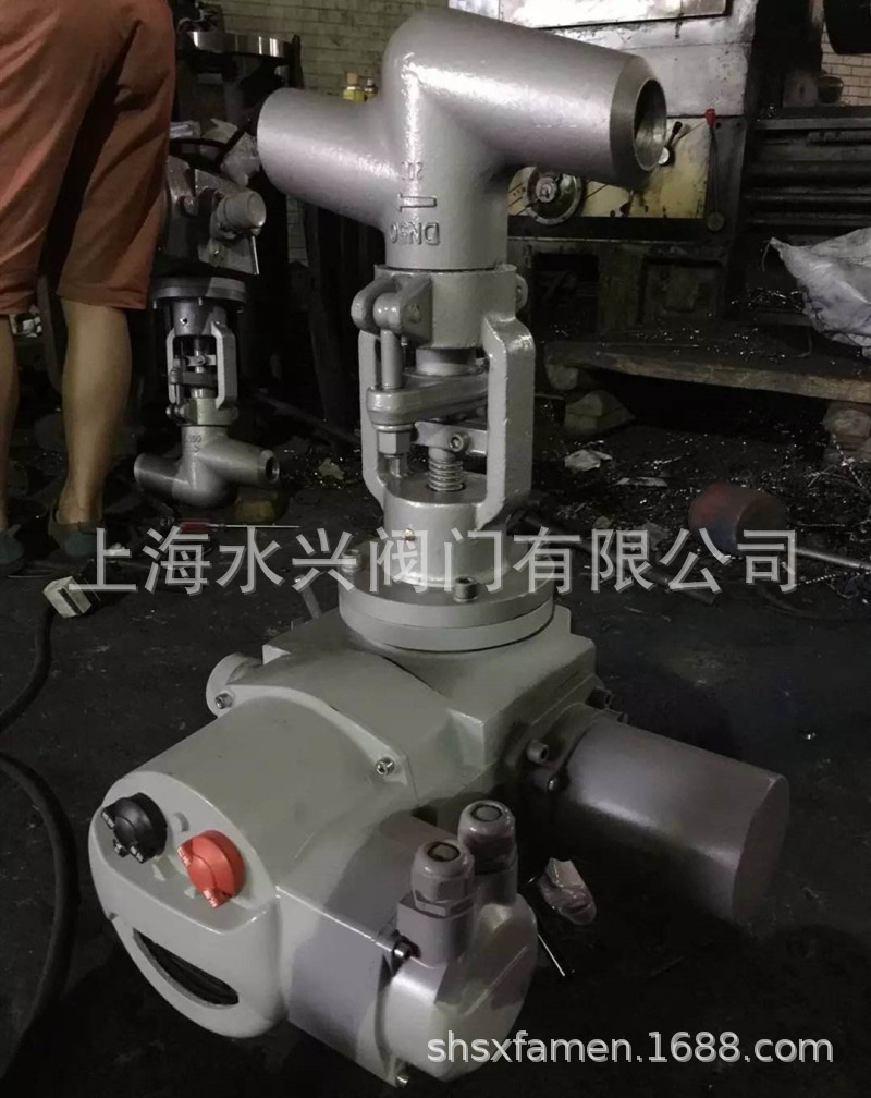 J961Y-10C焊接式电动截止阀 电动焊接截止阀 电站用电动截止阀