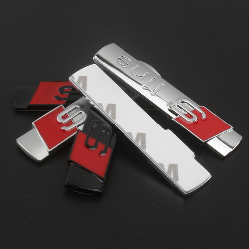 Suitable for Audi A4L/A6L/A3/Q3/Q5/Q7 modified Sline fender car labeling side label