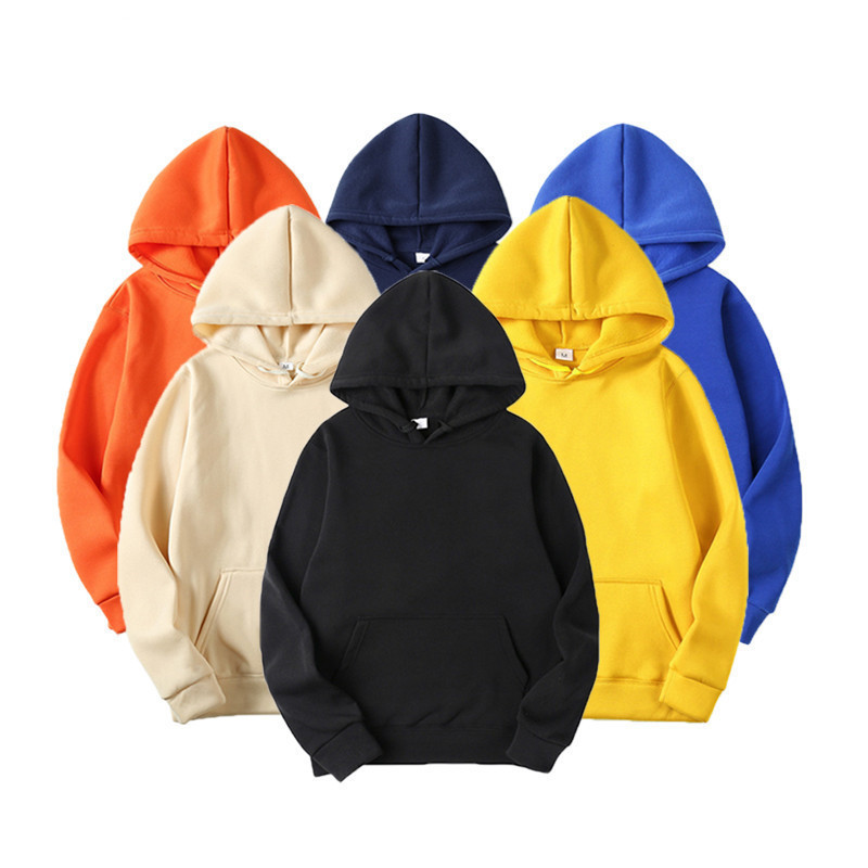 Sudaderas Unisex Casual Color Sólido display picture 1