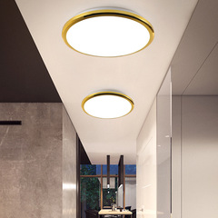 超薄簡約LED三防吸頂燈臥室走廊衛生間陽台工程吸頂燈具批發