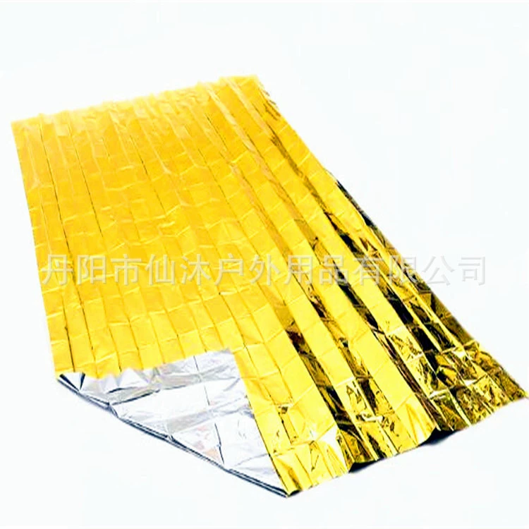 На открытом воздухе большое аварийное одеяло аварийное одеяло спасательное одеяло солнцезащитное одеяло 3 размера по желанию