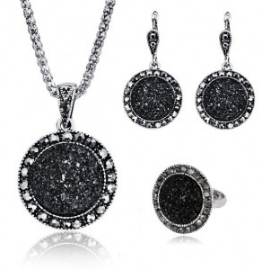 fashionable black ring