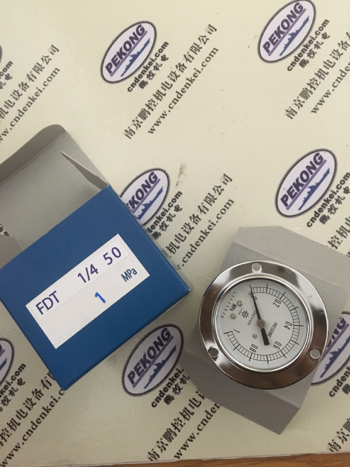 第一计器压力表 FD14-50X 1MPa