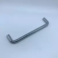 Ручка LS511-70 хромированная из углеродистой стали, U-образный округлый стержень, железная ручка, ручка для корпуса/дверцы шкафа