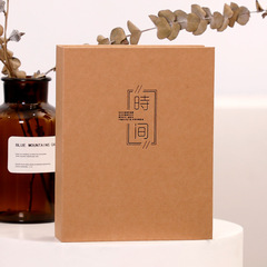 De Yuan 7-inch PVC-covered photo album with 100 insert pages, standard 5-inch photo album with 200 PP pictures, studio commemorative album