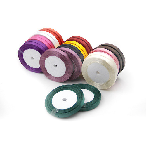 1 cm ribbon, 1 cm satin ribbon, 1 cm colorful ribbon, 1 cm silk ribbon, wedding chair back packaging ribbon