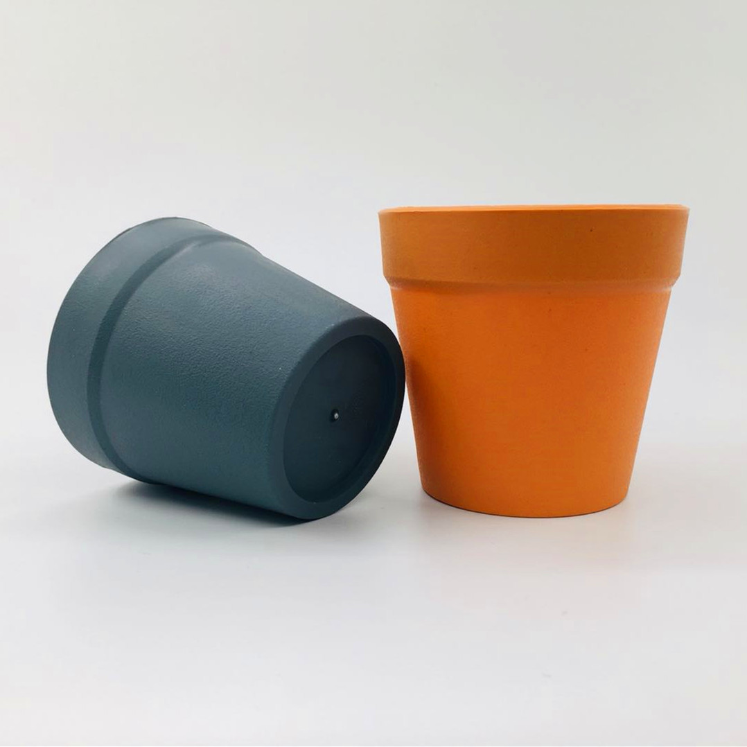 The manufacturer supplies P01 series full-size frosted plastic flower POTS and international flower arrangements detail image 5