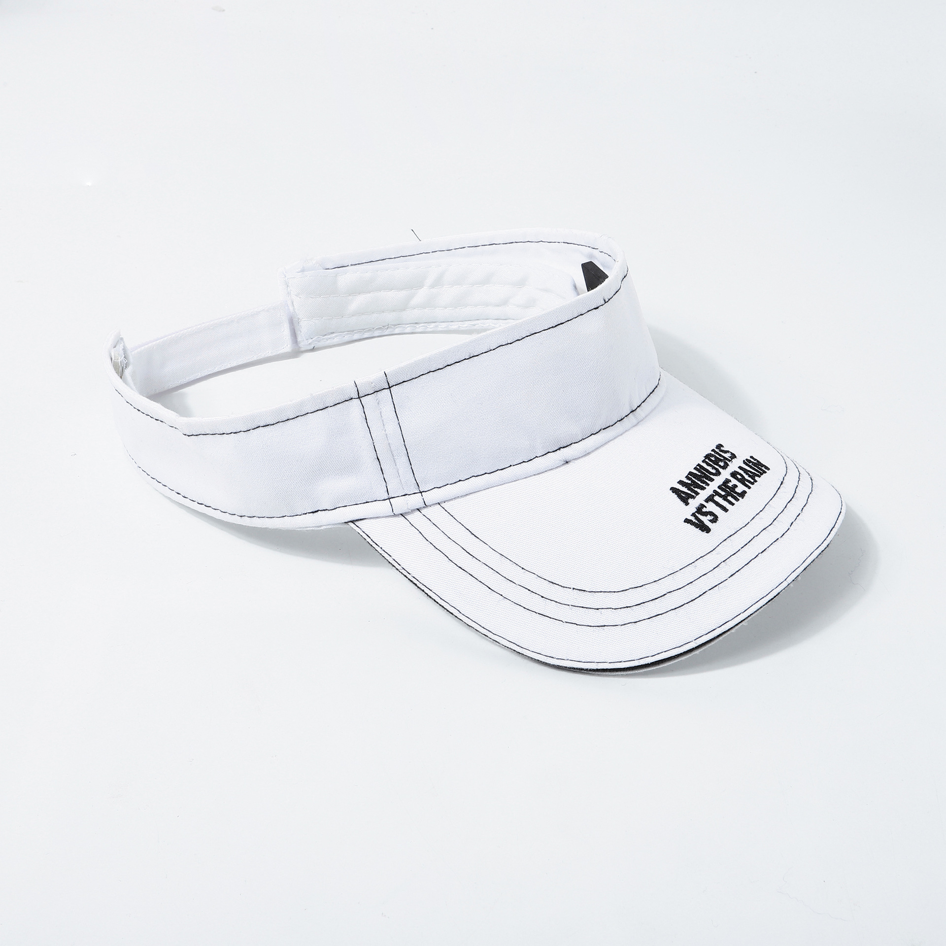 Cap Summer White Sunscreen Running Empty Top Hat Embroidery Letter Baseball Cap Wholesale Nihaojewerly display picture 11