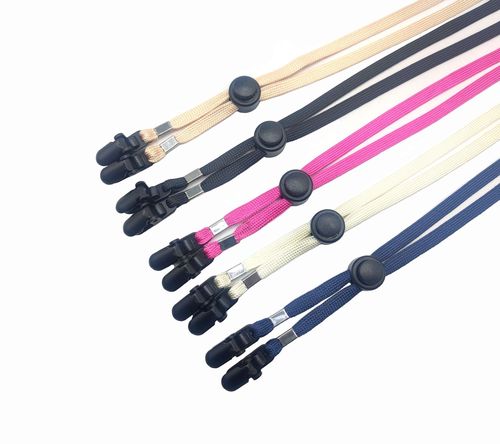 Windproof rope fisherman hat, straw hat, sun hat, adjustable windproof rope, lanyard, glove lanyard, anti-drop rope