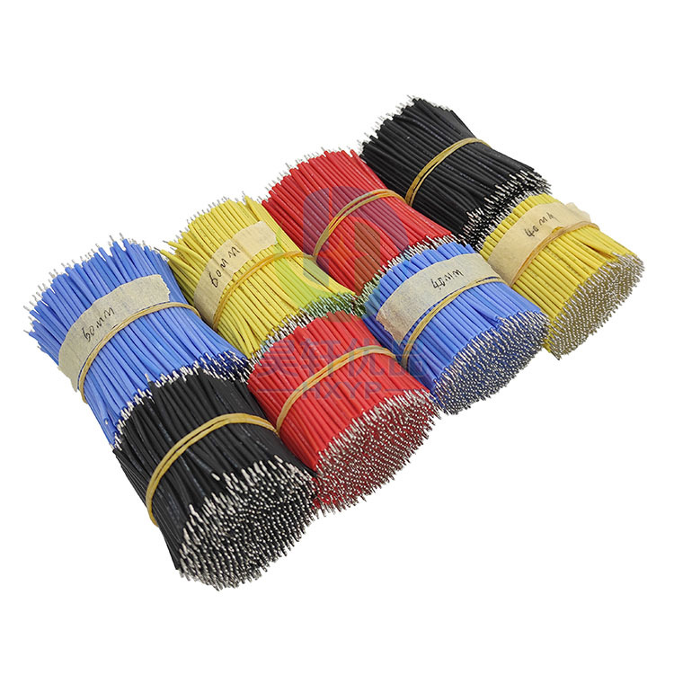 3239硅胶电子线 24AWG镀锡铜线仔 20-200MM各种长度可定制 连接线