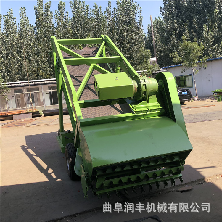 自动横移青储取料机养殖羊场饲草挖草机青储窖池玉米秸秆扒料车