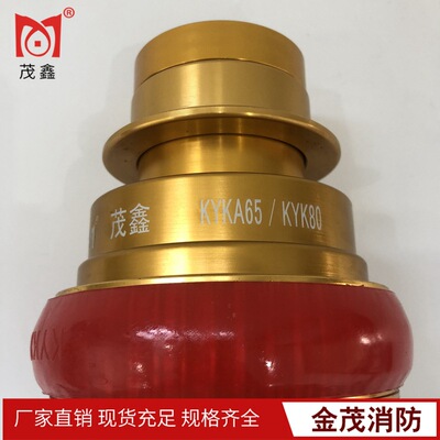 铝镁合金异径接口消防快速接头50/65/80雌雄转换公母变径卡扣接头|ms