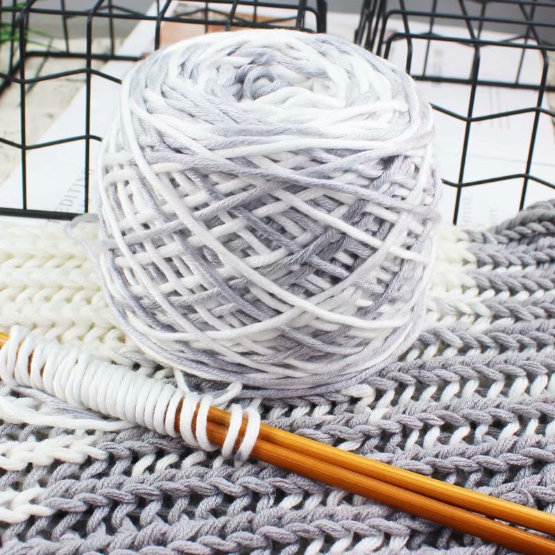 Wool wholesale 16 strands of hat scarf thread coarse wool thread stick needle thread hand-woven multi-strand coarse cotton thread Korean cotton milk Cotton