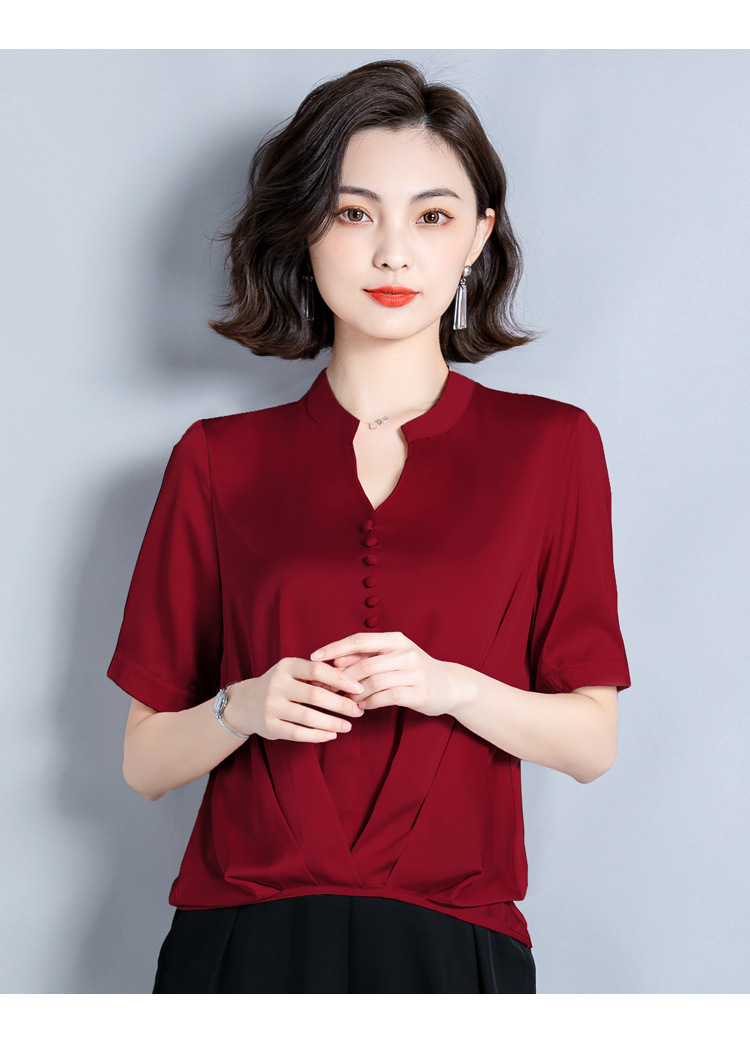 Chemisier en Mousseline de soie - Ref 3429309 Image 33