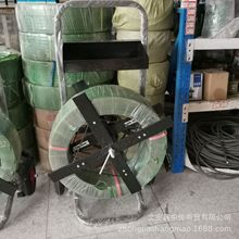 pet塑钢带带盘车打包带工具车 PP打包带架子车 铁皮打包带推车