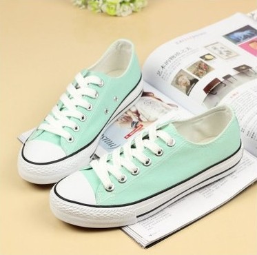 Mint Green Low Top