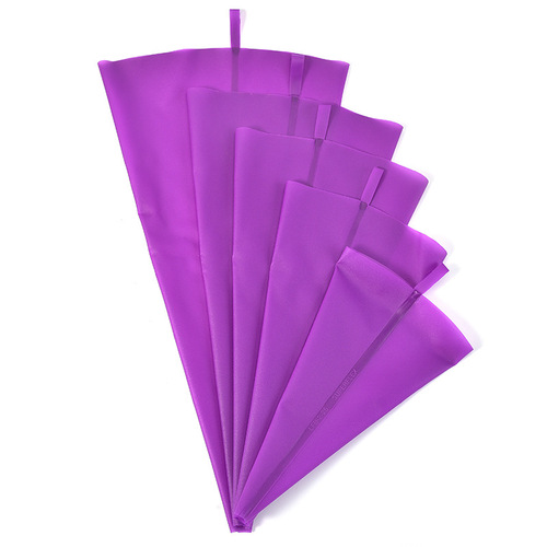 厂家批发  紫色TPU硅胶裱花袋 奶油袋　裱花工具　　烘焙工具