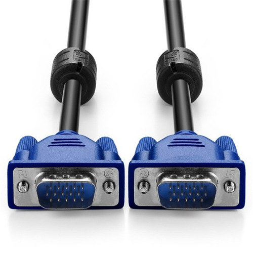 VGA 3+2 1.5-meter High-Definition Connection Cable Computer Host Connection Cable Male-to-Male VGA Cable